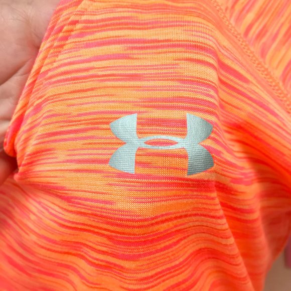 Hi-Vis UA Heatgear Short Sleeve Tech Sport Top - Picture 6 of 15